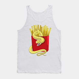 Snake French fries Tank Top